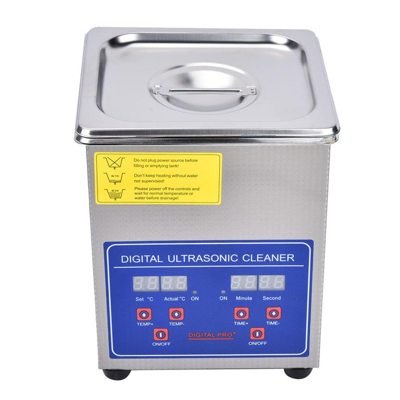 Digital Pro 不锈钢数控超声波清洗机带定时加热