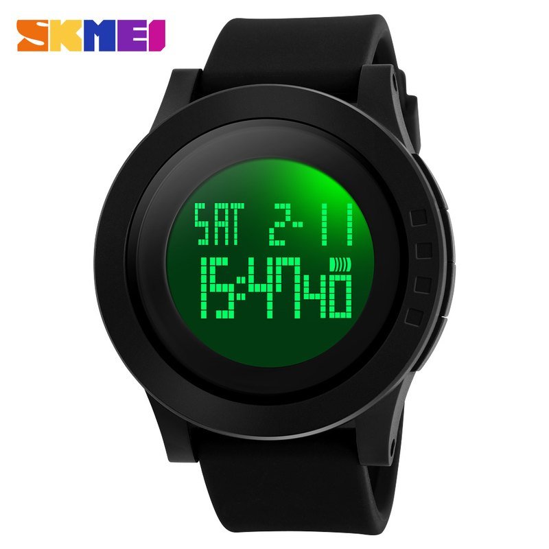SKMEI 1142BK — Electronic Watch (Black)
