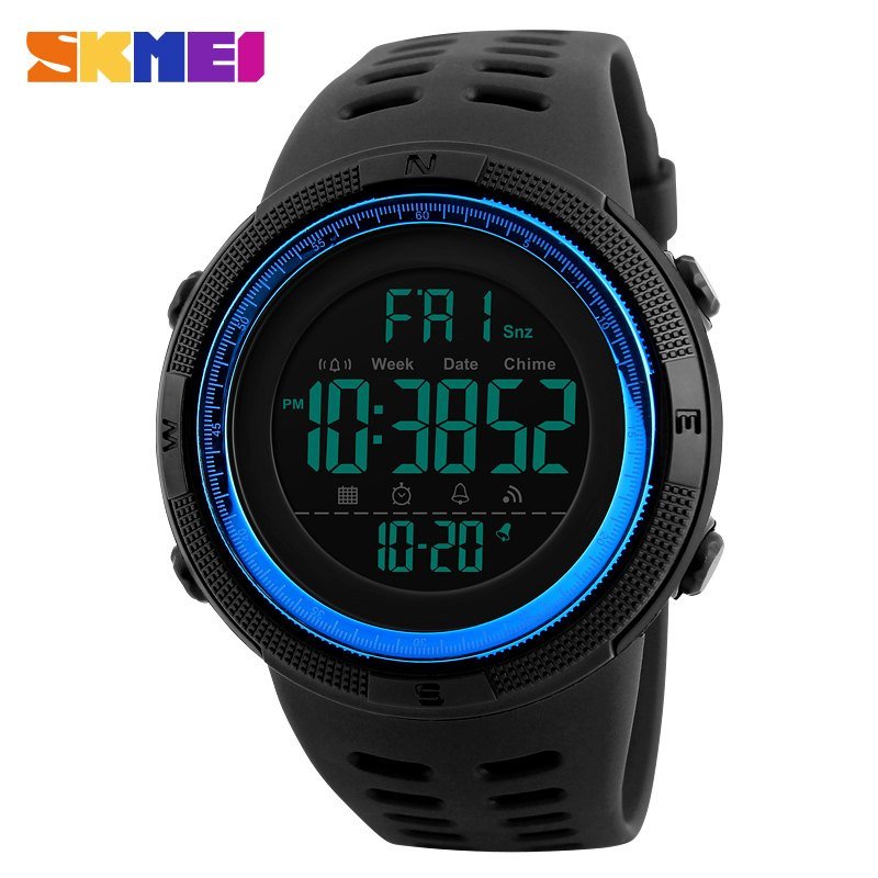 SKMEI 1251BU — Electronic Watch (Blue)