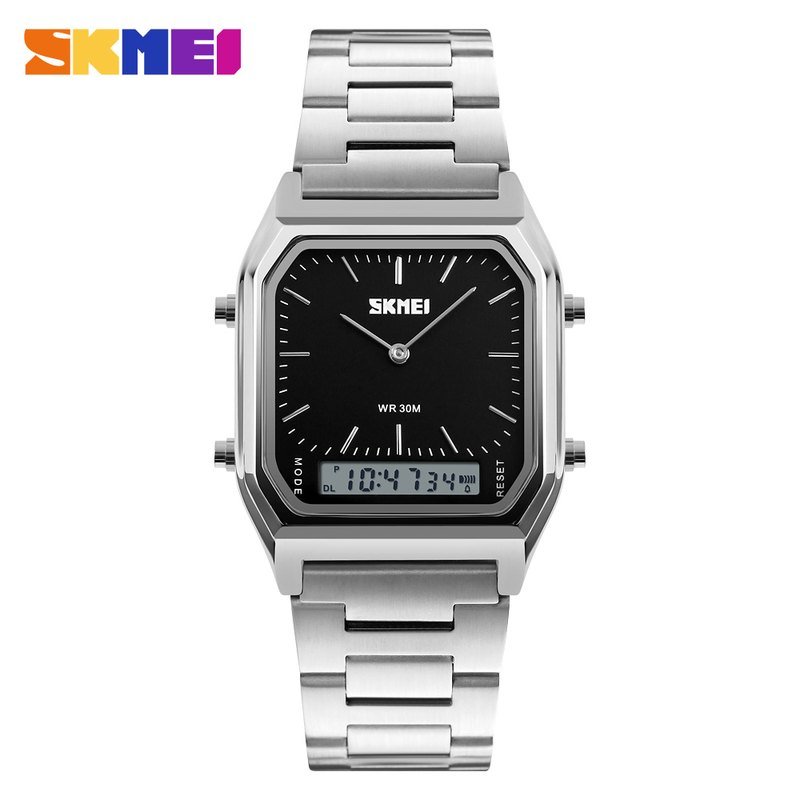 SKMEI 1220SIBK — Quartz Watch (Black)
