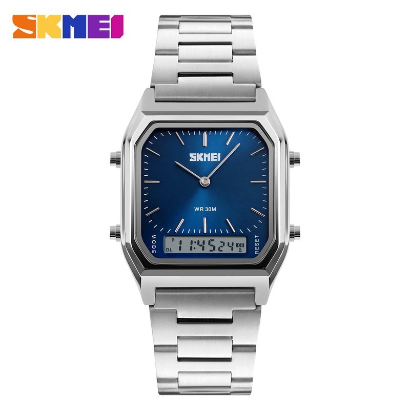 SKMEI 1220SIBU — Quartz Watch (Blue)