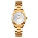 LIEBIG L400501 Quartz Watch, Gold Case and White Dial