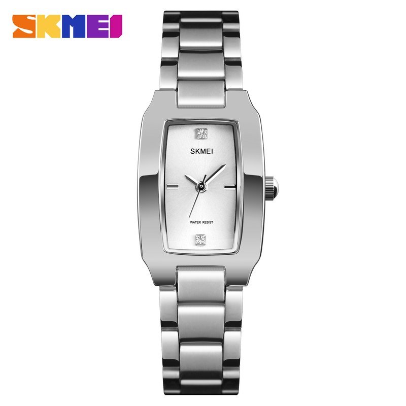 SKMEI 1400SI — Quartz Watch (Silver)