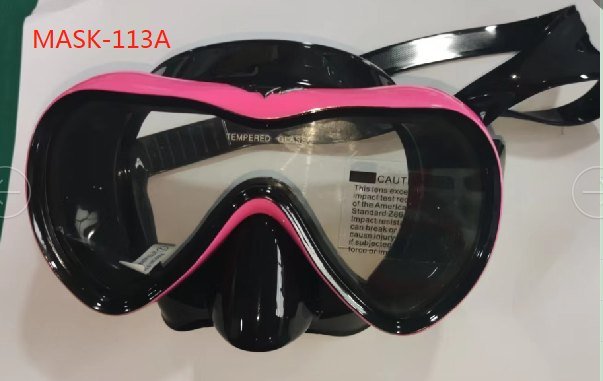 MASK-113A — Diving Mask (Pink)