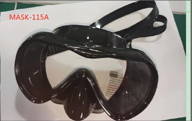 MASK-115A — Diving Mask (Black)