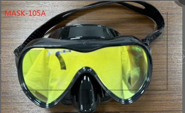 MASK-105A — Diving Mask (Black)