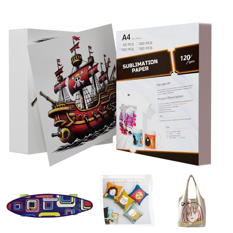 A4 Sublimation Heat Transfer Paper 120GSM