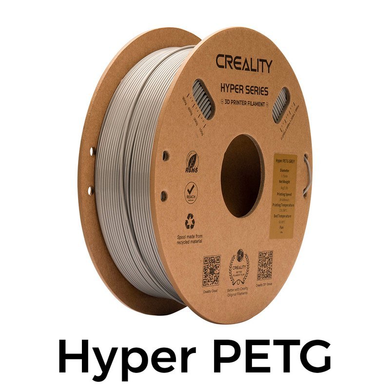Creality Hyper PETG 1.75mm 1KG 3d打印耗材(灰色)
