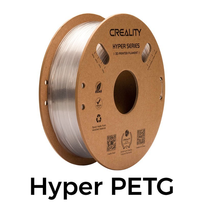 Creality Hyper PETG 1.75mm 1KG 3d打印耗材(透明色)