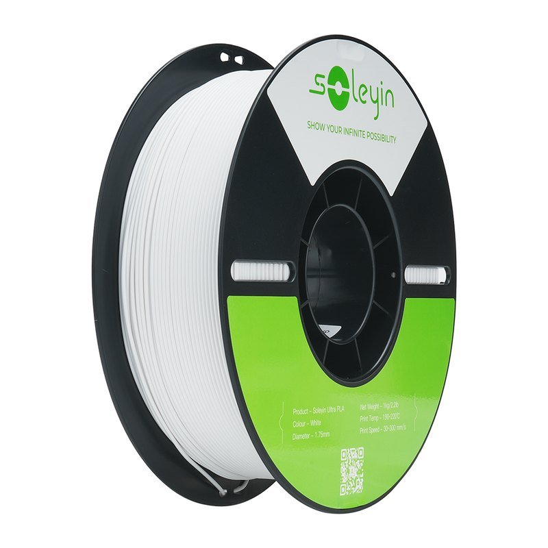 Creality Soleyin Ultra PLA 1.75mm 线径 1kg(白白 2kg)