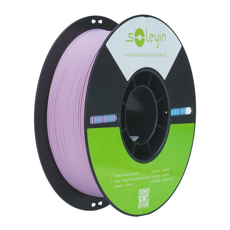 Creality Soleyin Ultra PLA 1.75mm 线径 1kg(杏仁饼紫)
