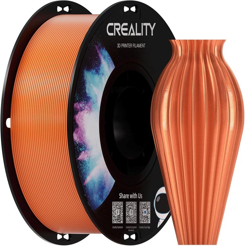 Creality CR PETG 1.75mm 1kg 无卷盘 黑白盒(橙色)