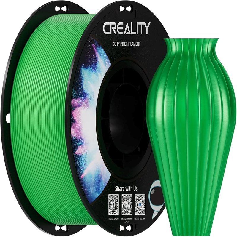 Creality CR PETG 1.75mm 1kg 无卷盘 黑白盒(绿色)