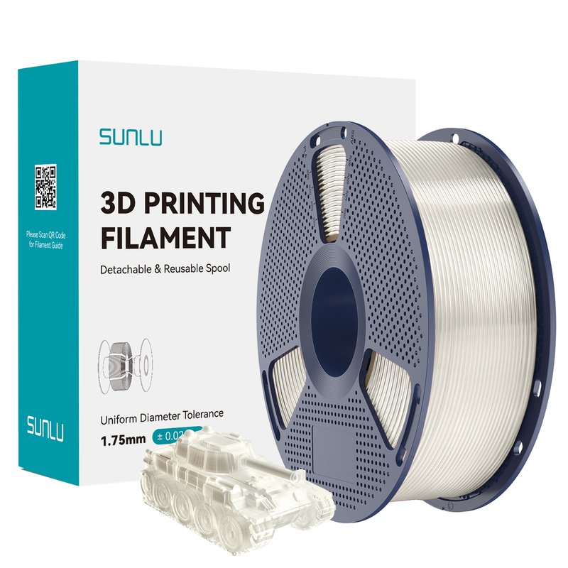 SUNLU 3D打印耗材1.75mm 透明色