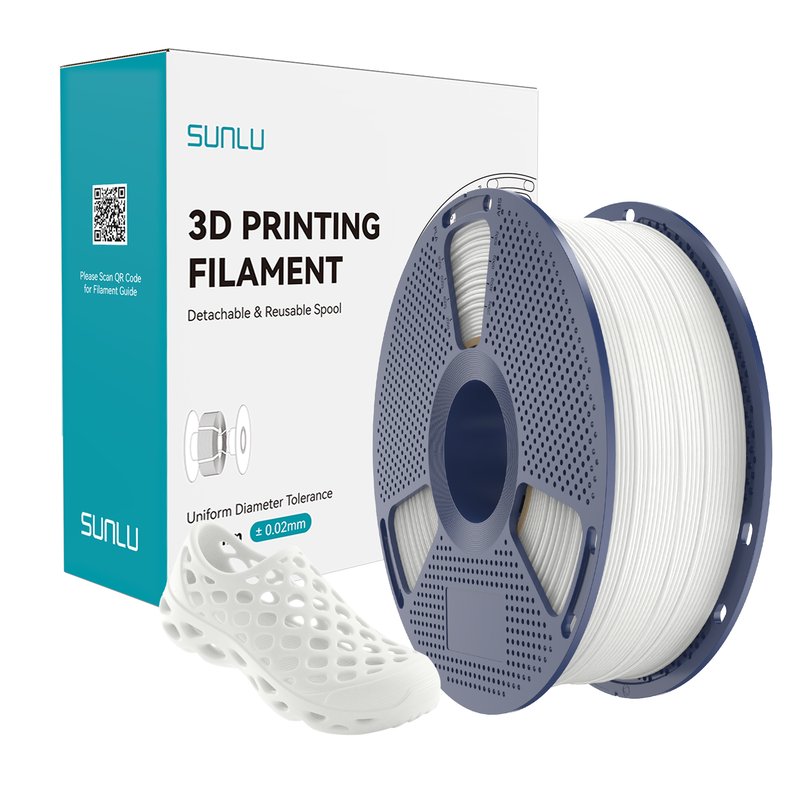 SUNLU 白色3D打印耗材1.75mm 线材卷