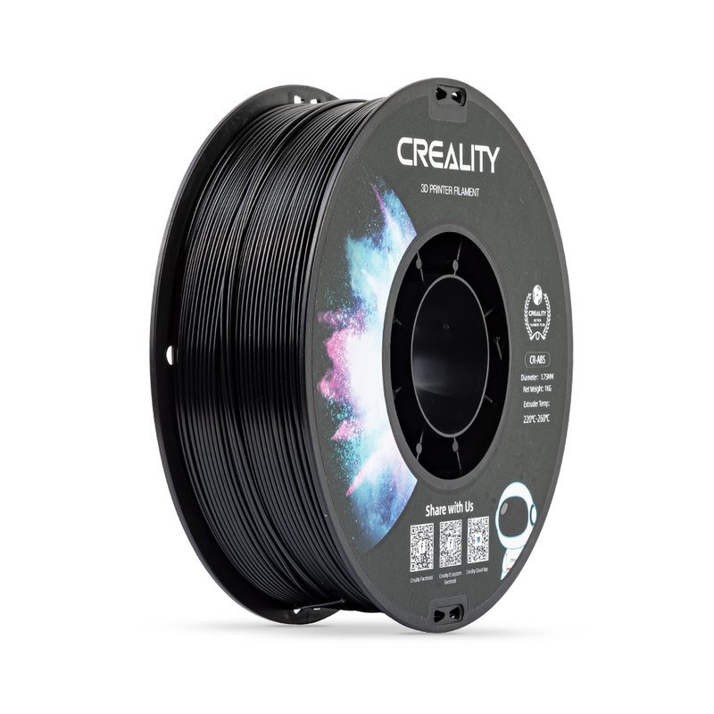 Creality CR-ABS 工程耗材 3D打印耗材 1.75mm线径 带料盘 (黑色1Kg*1卷装)