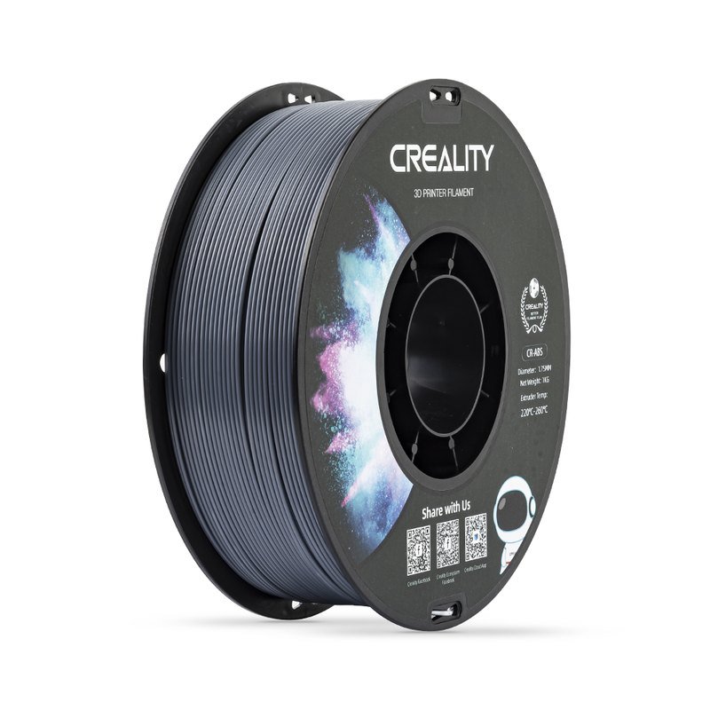 Creality CR-ABS 工程耗材 3D打印耗材 1.75mm线径 带料盘 (灰色1Kg*1卷装)