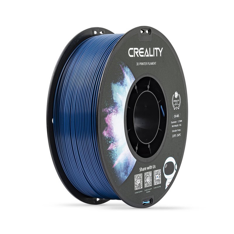 Creality CR-ABS 工程耗材 3D打印耗材 1.75mm线径 带料盘 (蓝色1Kg*1卷装)