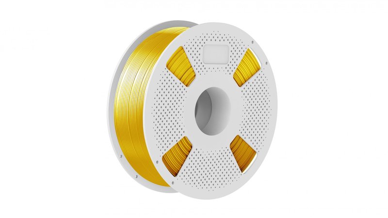 丝绸金色光泽3D打印耗材线卷 1kg
