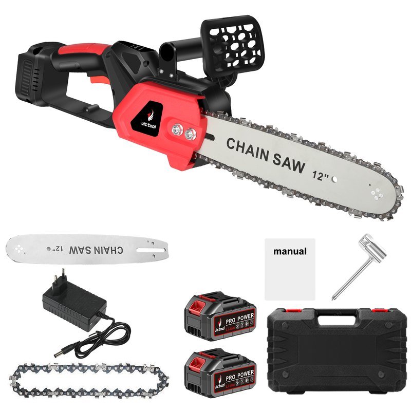12 2 10 1300mah 3ms Victool — Electric Chainsaw