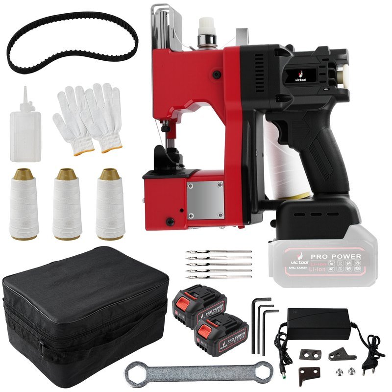 10 1300 victool — Electric Sewing Machine (Red)