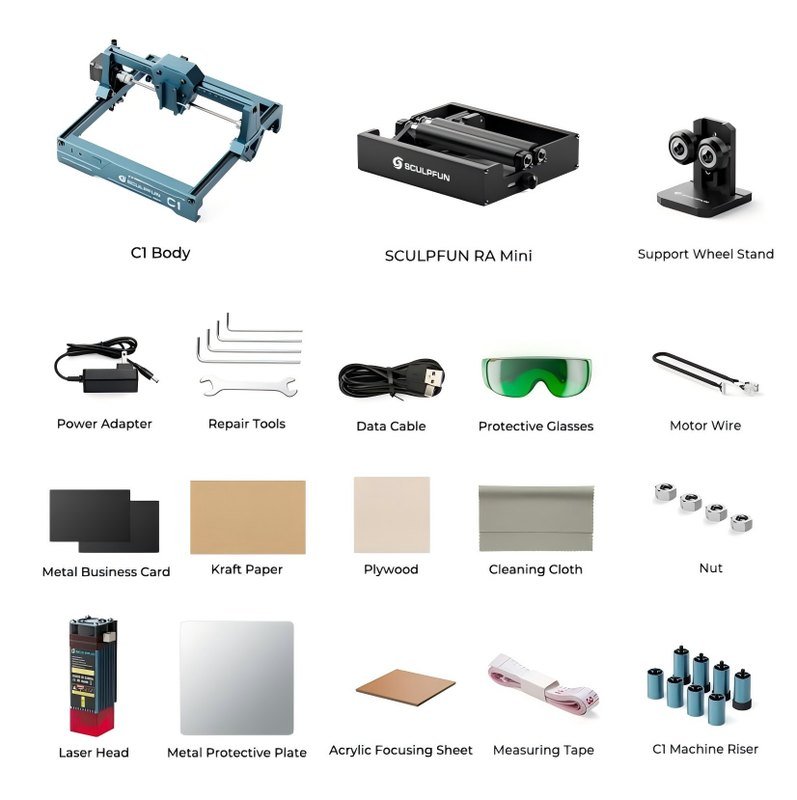SCULPFUN C1 6W RA mini — Engraving Machine