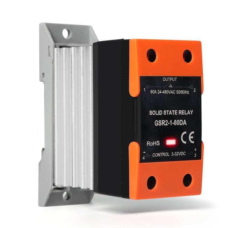 GEYA SSR DC3-32V AC24-480V GSR2-1-80DA( — Relay