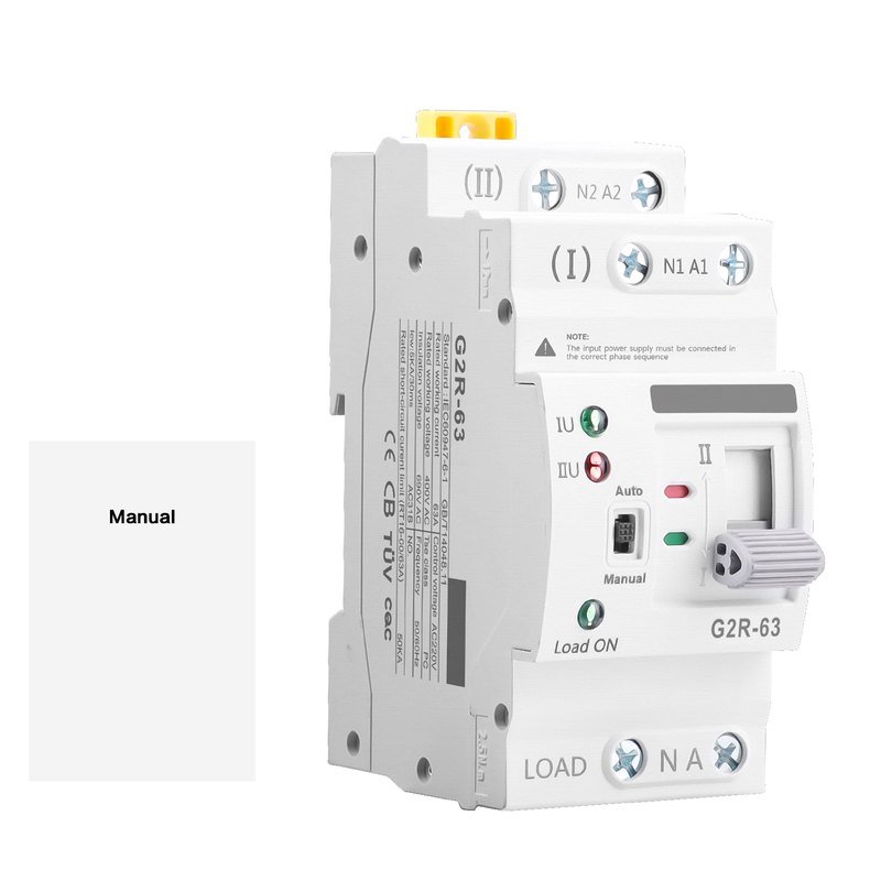 220V G2R (2P63A) — Changeover Switch