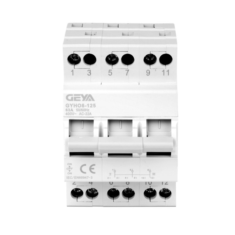 GEYA GYHO8-125 Changeover Switch 3P 63A 400V