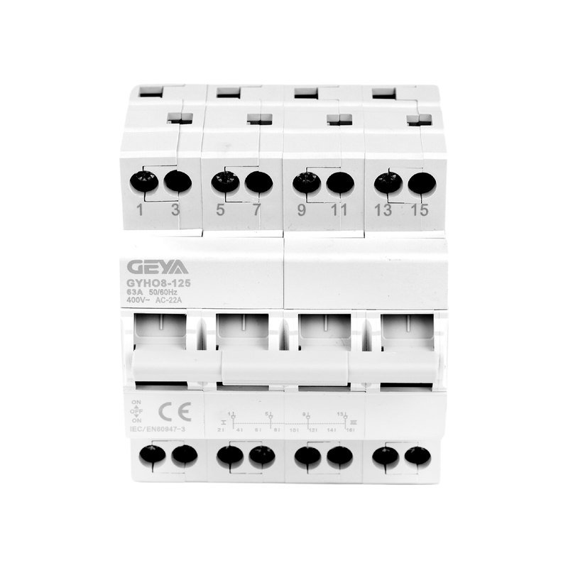GEYA 4P 400AC 63A — Changeover Switch (Gray)