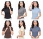 Seamed Short-Sleeve Zip Top